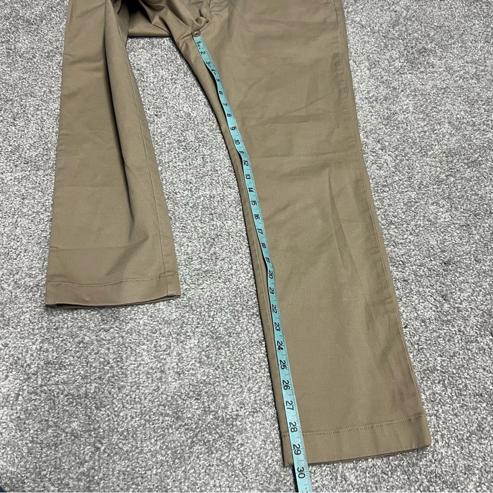 J.Crew Pants Mens 32x30 Tan Chinos 1040 Athletic Tapered fit stretch AV209 NEW - Picture 2 of 11